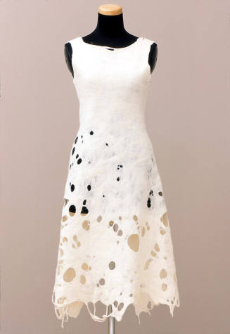 A-Z Fiber Form: White Dress
