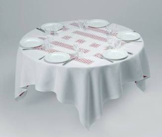 Unique Tablecloth with Laser-Cut Lace (Object to be Situated on Table) (for Parkett No. 66)