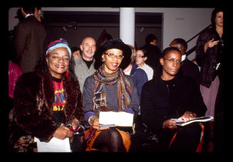 Faith Ringgold, Douglas Crimp, Crystal Britton, and Faith Childs, Black Popular Culture conference, Studio Museum in Harlem, New York, December 8-10, 1991