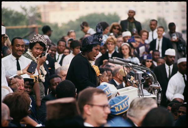 Jackie Robinson and Son at the March on Washington