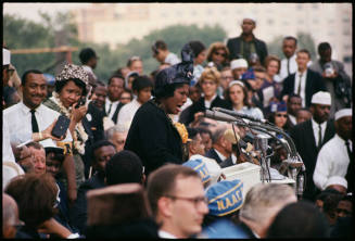 Untitled, Washington, D.C., 1963 (Mahalia Jackson sings at the March on Washington)