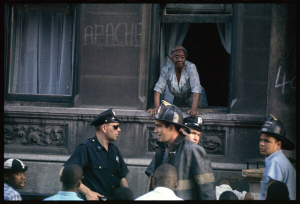 Neighborhood of Gang Warfare, Harlem, New York, 1963