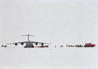 c-17, Pegasus Ice Runaway, Antarctica